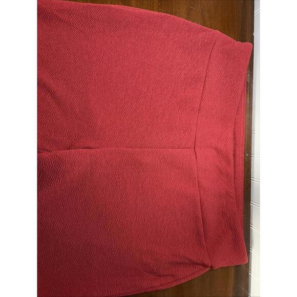 New LUXE21 By LuLaRoe Christmas Cranberry Colored Red Leggings Size XL (16-18) - Picture 3 of 7